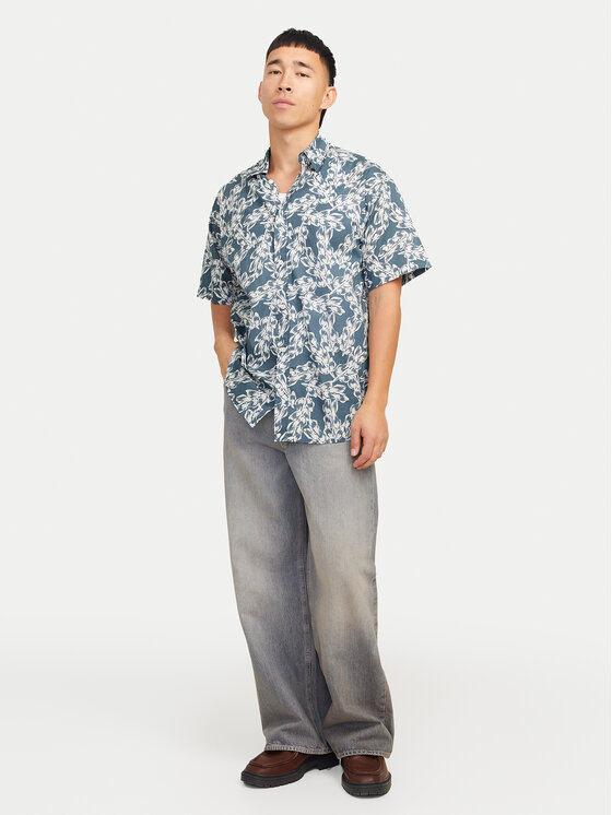 Jack & Jones Jack & Jones Ing Joshua 12271089 Kék Wide Fit