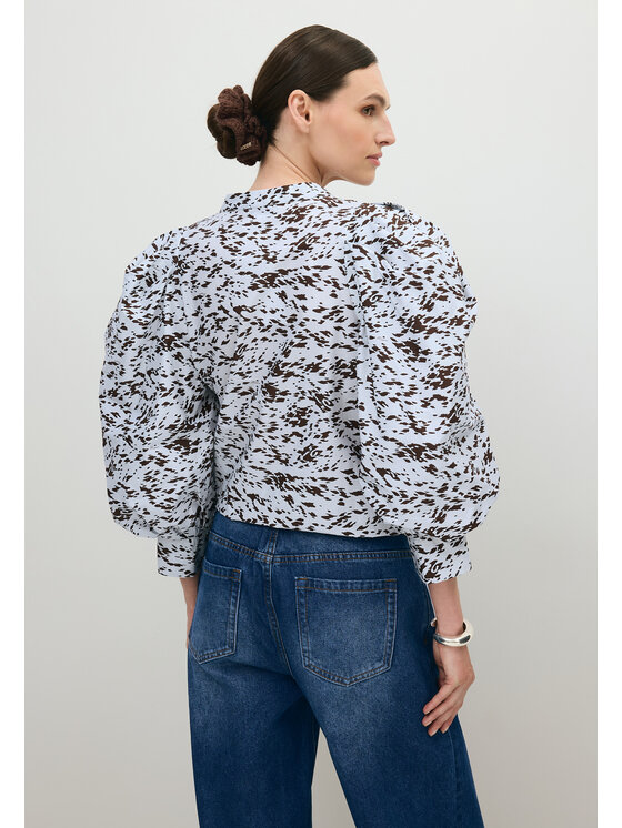 BIZUU BIZUU Koszula ANDRASSA SHIRT Niebieski Standard Fit