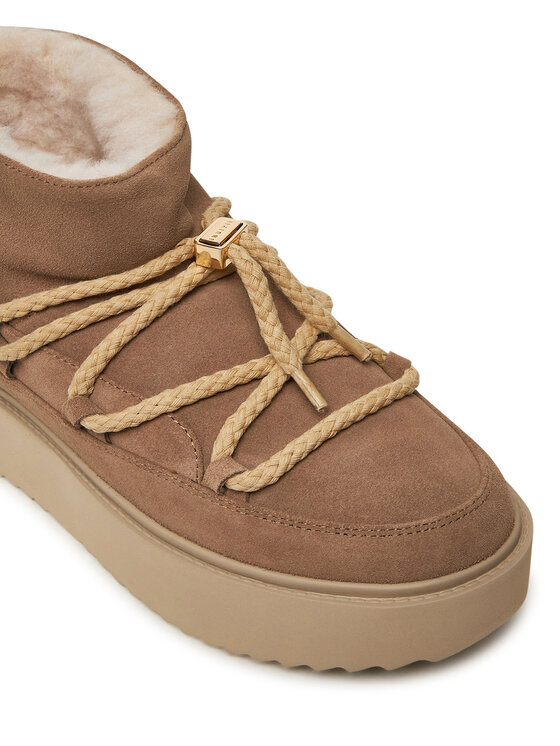 Inuikii Inuikii Čizme za snijeg Classic Low Platform 75204-004 Bež