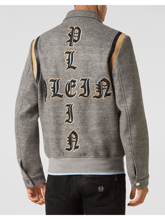 PHILIPP PLEIN PHILIPP PLEIN Kurtka puchowa 7061 Beżowy Regular Fit