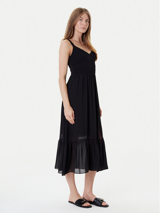 MICHAEL Michael Kors MICHAEL Michael Kors Rochie cocktail MT583467R3 Negru Regular Fit