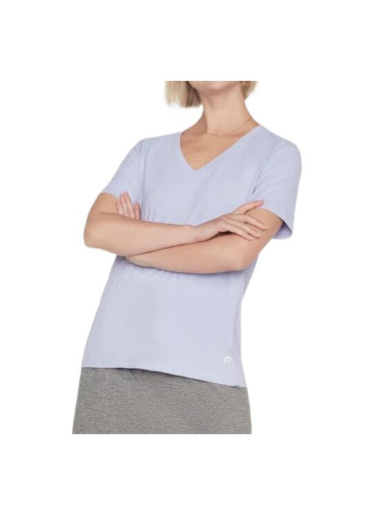 Skechers Skechers T-Shirt WTO80-PRPW Fioletowy Regular Fit