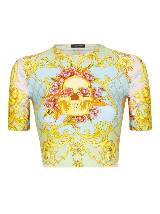 PHILIPP PLEIN PHILIPP PLEIN Top 3757 Kolorowy