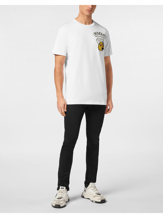PHILIPP PLEIN PHILIPP PLEIN Tričko 24343 Biela Regular Fit