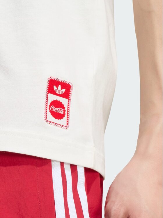 adidas adidas T-Shirt 165654 Biały Regular Fit