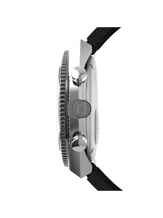 Timex Timex Zegarek Q Timex Three Time Zone Chronograph TW2V70000 Czarny