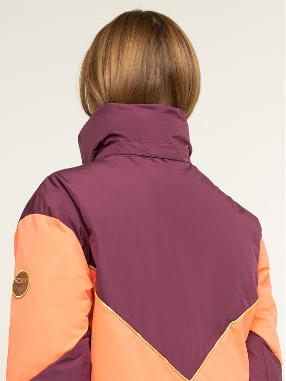 Roxy Roxy Kurtka snowboardowa Taorah Bright Summit ERJTJ03216 Fioletowy Regular Fit