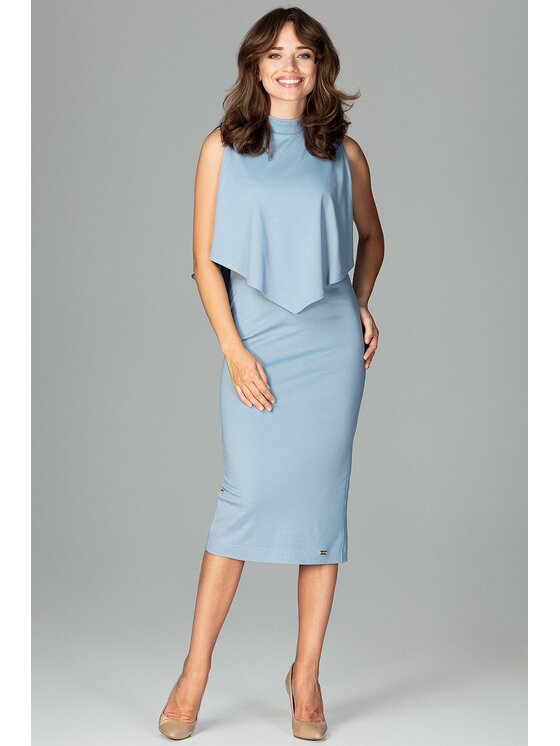 Lenitif Lenitif Vestito K480 Blu Regular Fit