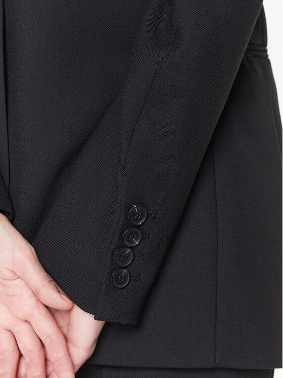 Remain Remain Sako Heavy Suiting RM2124 Černá Slim Fit