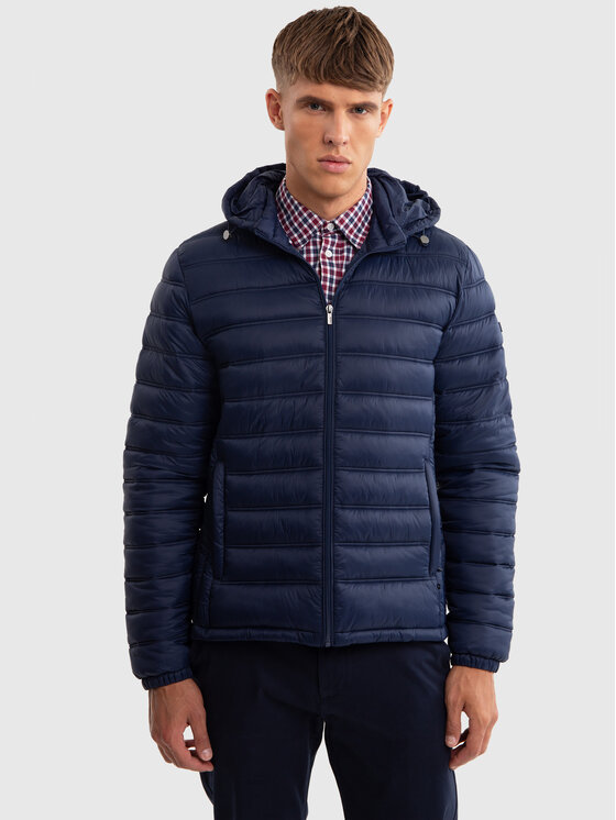 BIG STAR BIG STAR Kurtka zimowa ACARF Granatowy Basic Fit