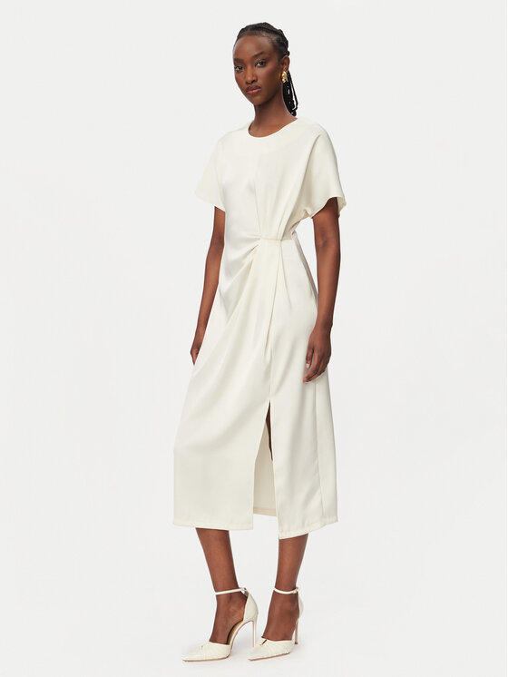 Rinascimento Rinascimento Coctailkleid CFC0127457003 Weiß Regular Fit