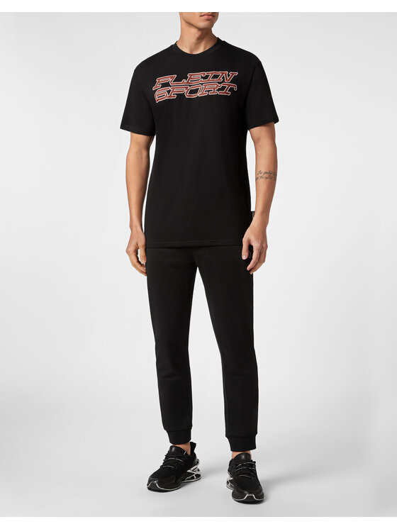 Plein Sport Plein Sport T-Shirt 2271 Czarny Regular Fit