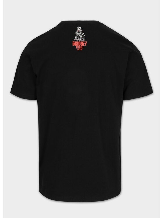 PITBULL PITBULL T-Shirt DISOBEY Czarny Regular Fit