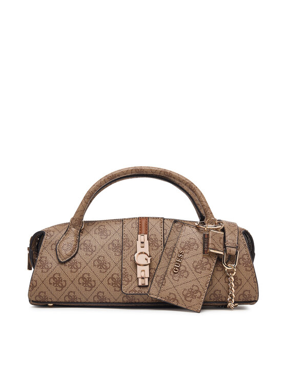 Guess Guess Handtasche Yvonne Logo Mini HWSG23 78760 Hellbraun