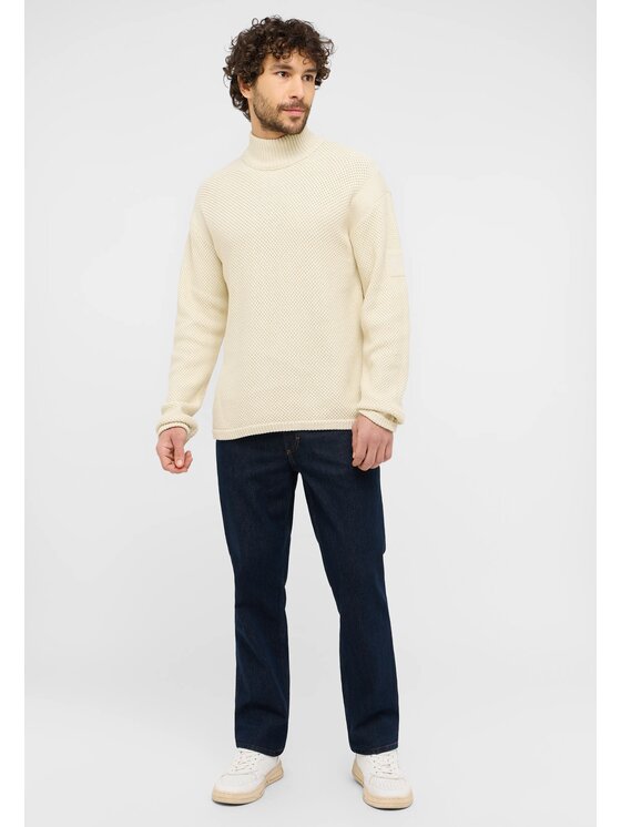 Mustang Mustang Maglione Style Elwood Beige Regular Fit