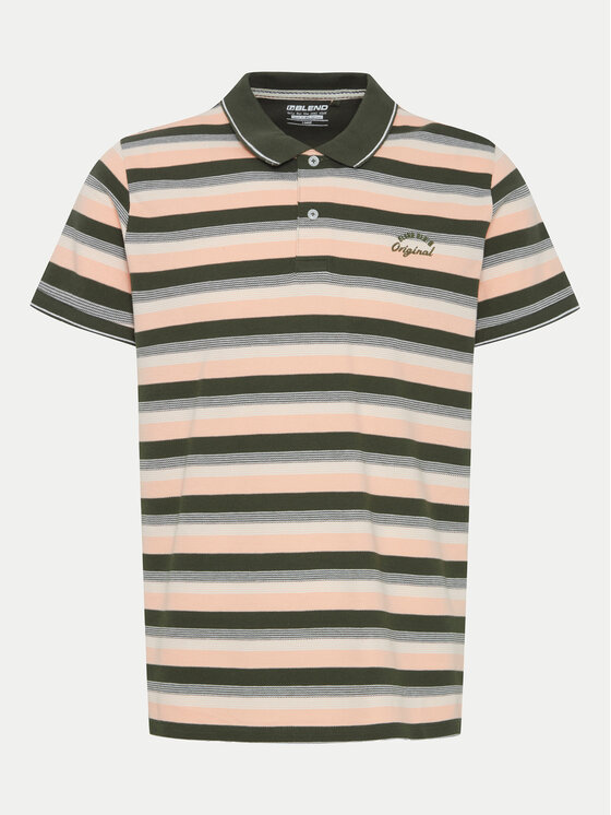 Blend Blend Polo 20716478 Šarena Regular Fit