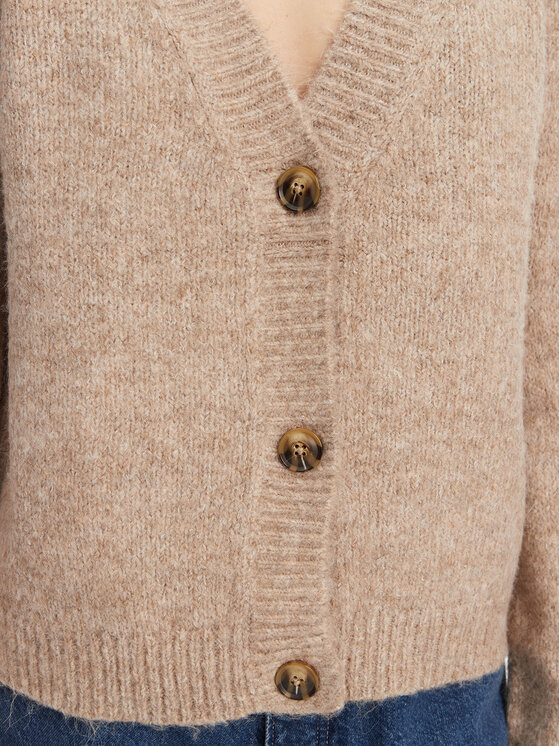 ONLY ONLY Strickjacke Zoey 15332549 Beige Regular Fit