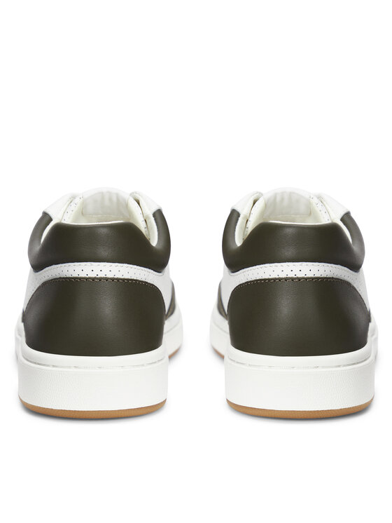 LAUREN RALPH LAUREN LAUREN RALPH LAUREN Sneakersy Hailey Low-Top Lace-Up 802951391004 Biały