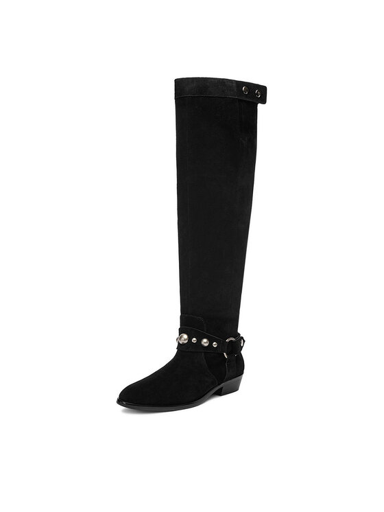 Badura Badura Overknees EO-ARIEL-01 Schwarz