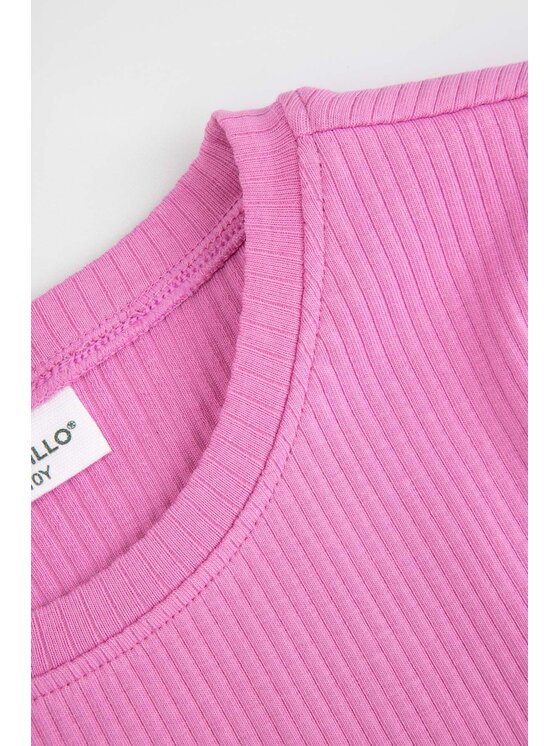 Coccodrillo Coccodrillo T-Shirt WC6143226VGA-007 Różowy Regular Fit
