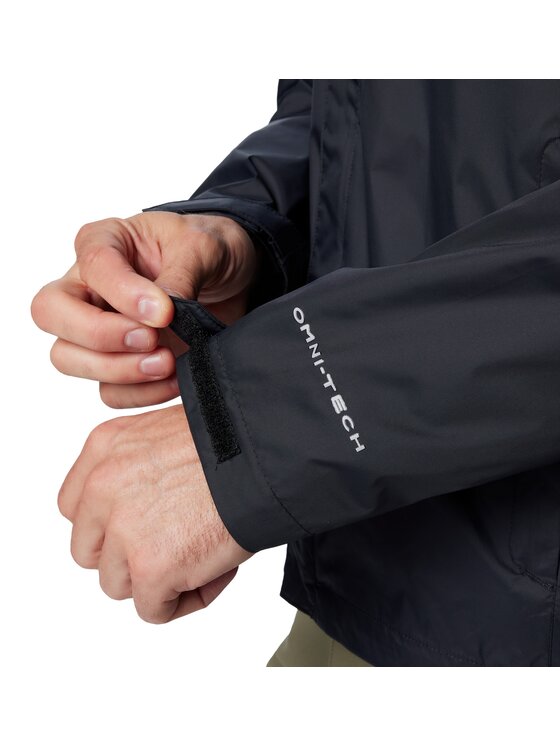 Columbia Columbia Kurtka przejściowa Watertight II Rain Jacket Czarny Regular Fit