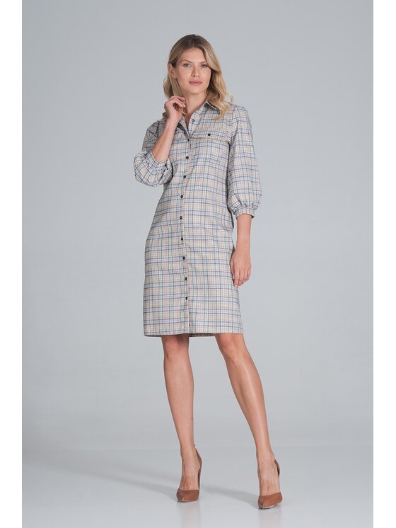 FIGL FIGL Šaty M849 Farebná Regular Fit