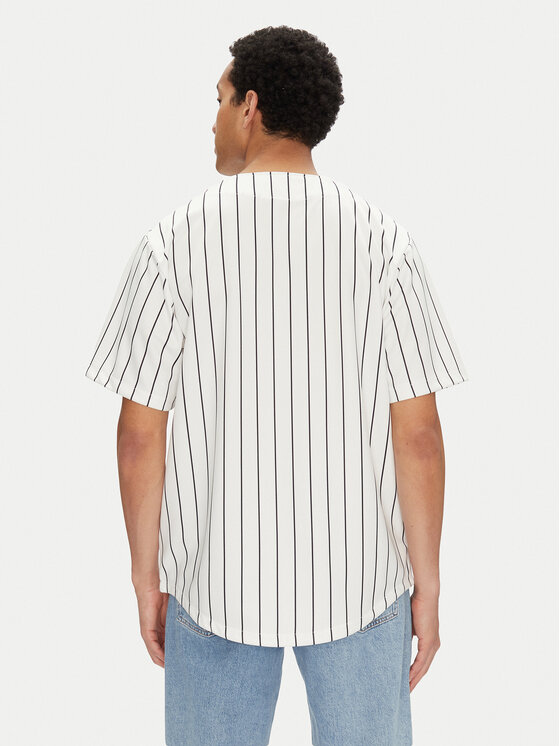 DC DC Πουκάμισο ADYKT03253 Λευκό Regular Fit