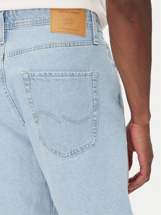 Jack & Jones Jack & Jones Szorty jeansowe Tony 12269489 Niebieski Loose Fit