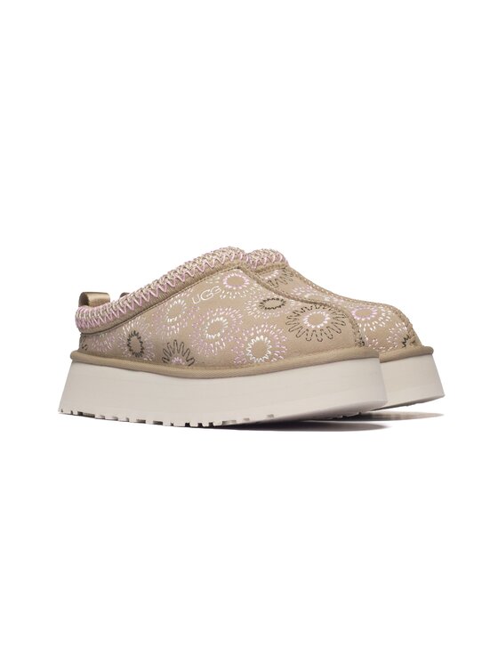 Ugg Ugg Kapcie TAZZ SUN STITCH Beżowy