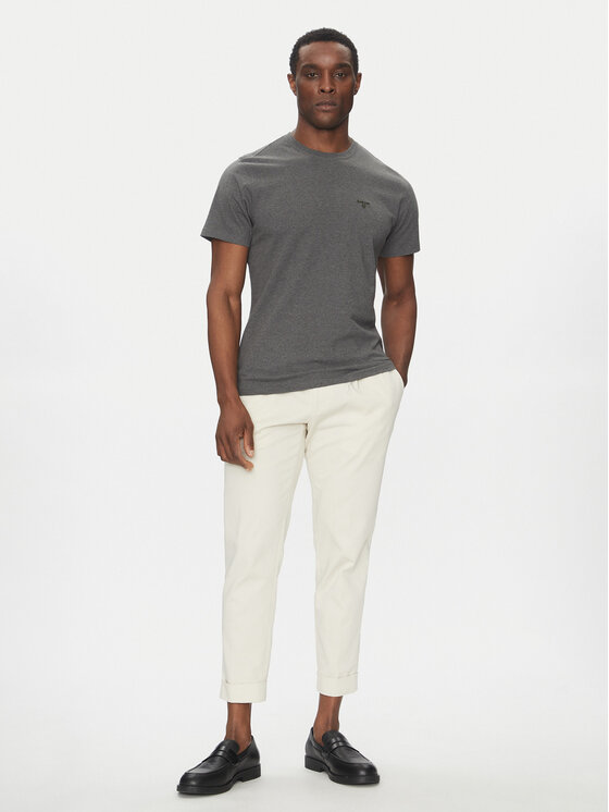 Barbour Barbour T-shirt Essential Sports MTS0331GY73 Siva Tailored Fit