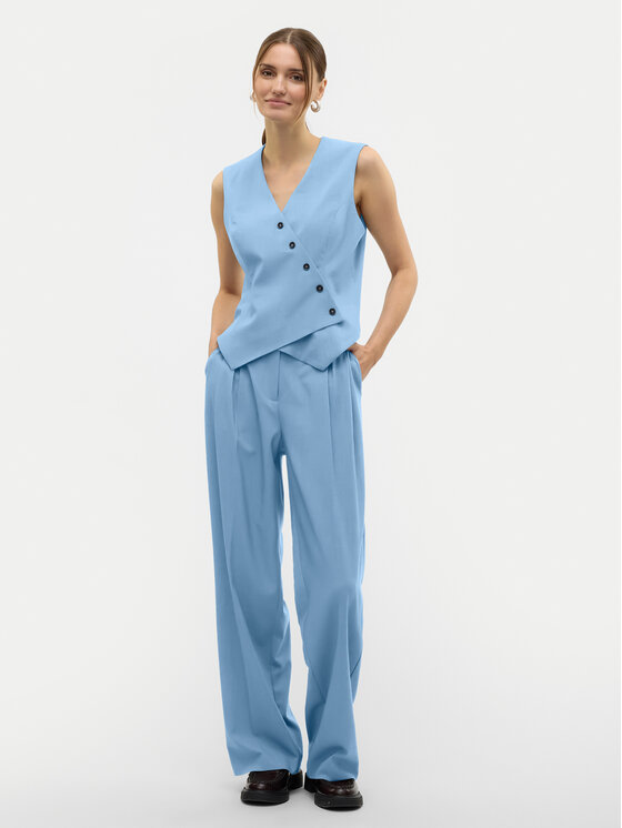 Vero Moda Vero Moda Vesta Liba 10324631 Modrá Regular Fit