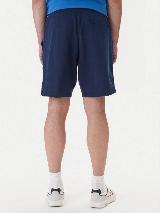 Tommy Hilfiger Tommy Hilfiger Sportovní kraťasy Logo MW0MW43068 Tmavomodrá Regular Fit