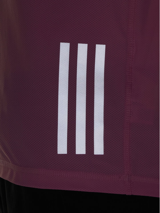 adidas adidas Тениска от техническо трико Own The Run IN2963 Розов Regular Fit