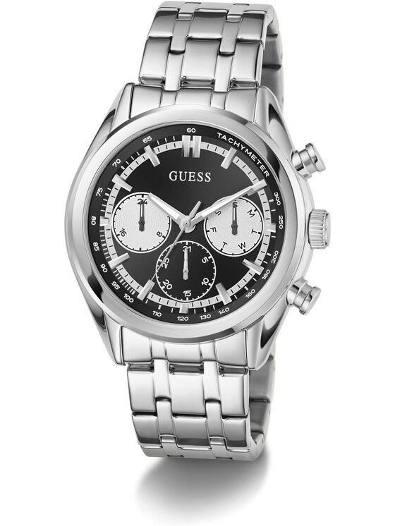 Guess Guess Hodinky GW0971G1 Stříbrná