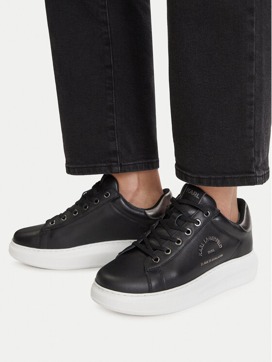 KARL LAGERFELD KARL LAGERFELD Sneakersy KL62538K Czarny