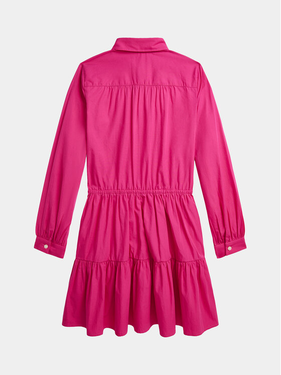 Polo Ralph Lauren Polo Ralph Lauren Ежедневна рокля Tierdshrtdrs 313925702001 Розов Regular Fit