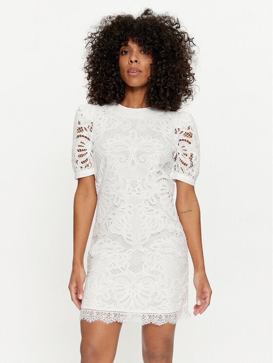 Silvian Heach Silvian Heach Hétköznapi ruha GPP24223VE Fehér Regular Fit