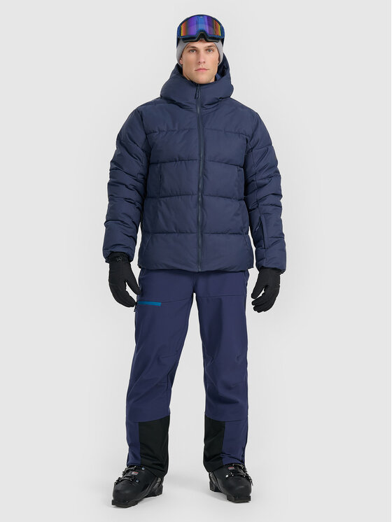 4F 4F Kurtka narciarska SKIWEAR Granatowy Regular Fit