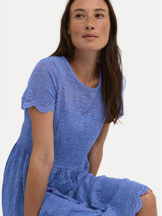 Kaffe Kaffe Rochie de vară Karen 10508535 Albastru Regular Fit