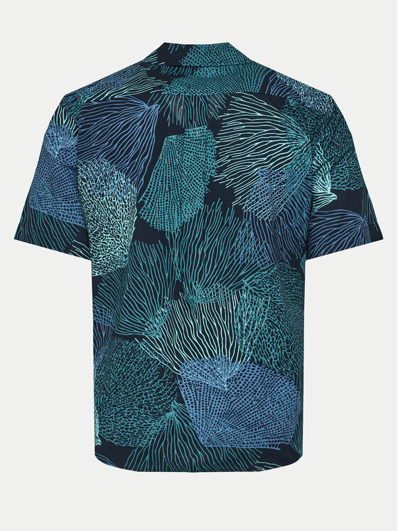 s.Oliver s.Oliver Риза 2143563 Син Slim Fit