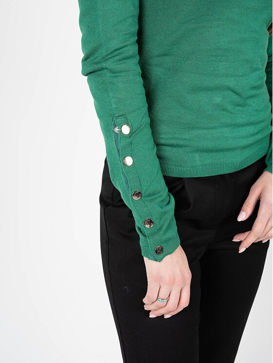 Silvian Heach Silvian Heach Maglione PGA22056LU Verde Slim Fit