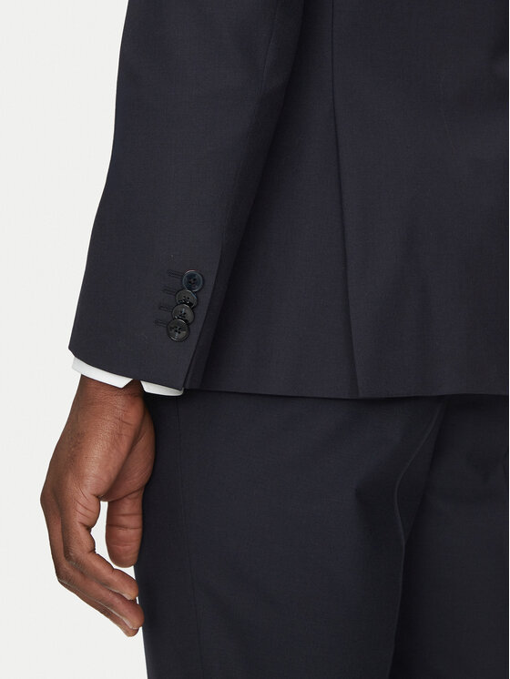 HUGO HUGO Garnitur Henry/Getlin232X 50530116 Granatowy Slim Fit