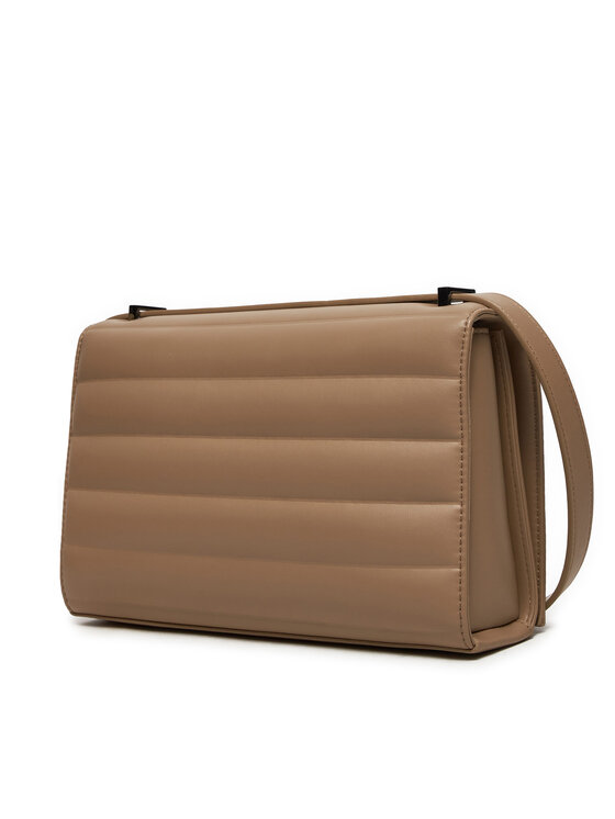 Calvin Klein Calvin Klein Käekott Line Quilt Md Conv Shoulder Bag K60K612117 Pruun