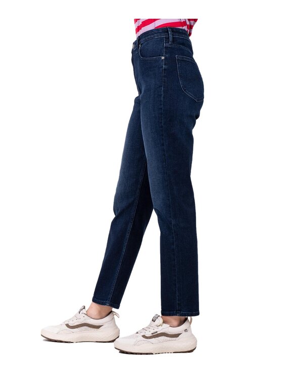 Lee Lee Jeansy 112339876 Granatowy Regular Fit