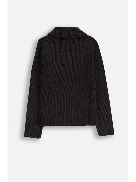 Coccodrillo Coccodrillo Sweter ZC5172201EJB-020 Szary Regular Fit