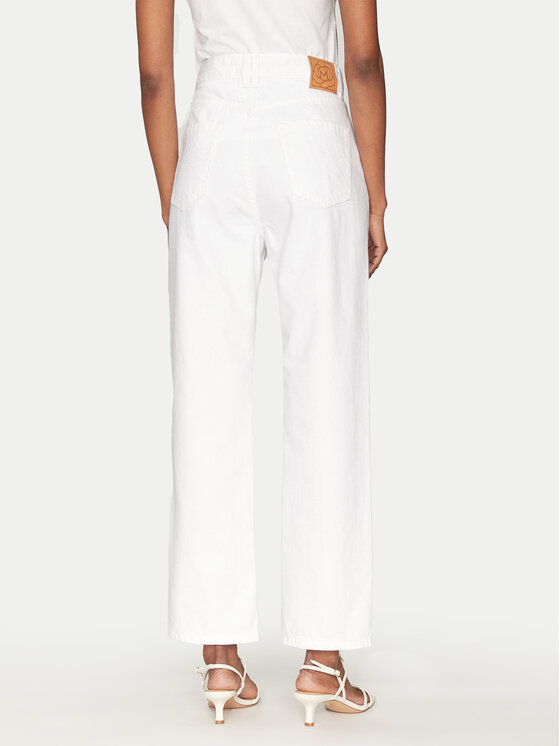 Marella Marella Jeans Mom 2513181084 Bianco Mom Fit