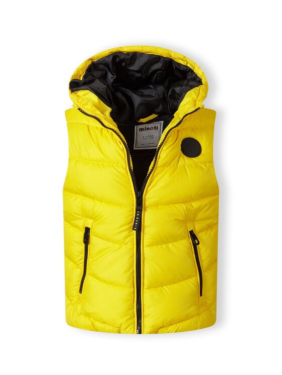 minoti minoti Kamizelka 19gilet42 Żółty Regular Fit