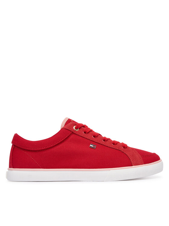 Tommy Hilfiger Teniși Th Low Vulc FW0FW09390 Roșu