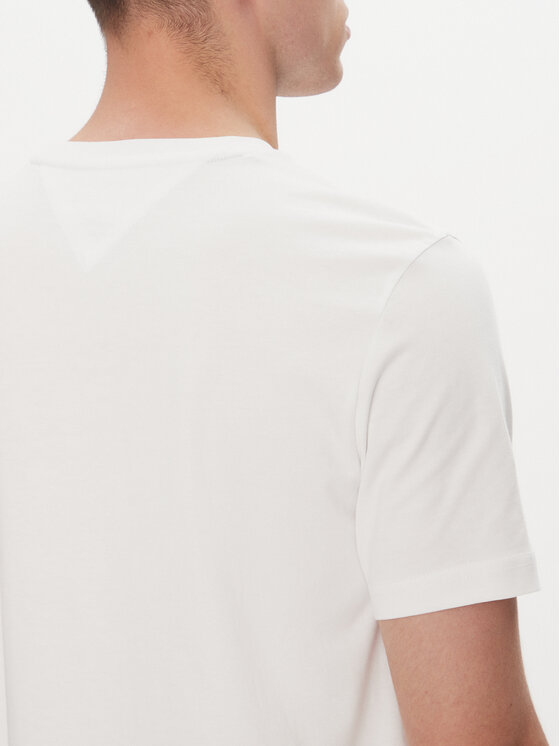 Tommy Hilfiger Tommy Hilfiger T-shirt Tropical Floral MW0MW39353 Bijela Regular Fit