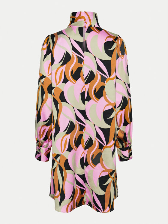 YAS YAS Sukienka codzienna Cilea 26035391 Szary Relaxed Fit